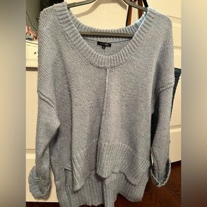 Light blue oversized sweater